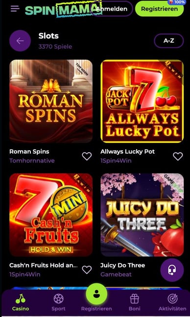 Odkryj magię gier online w Spinmama PL